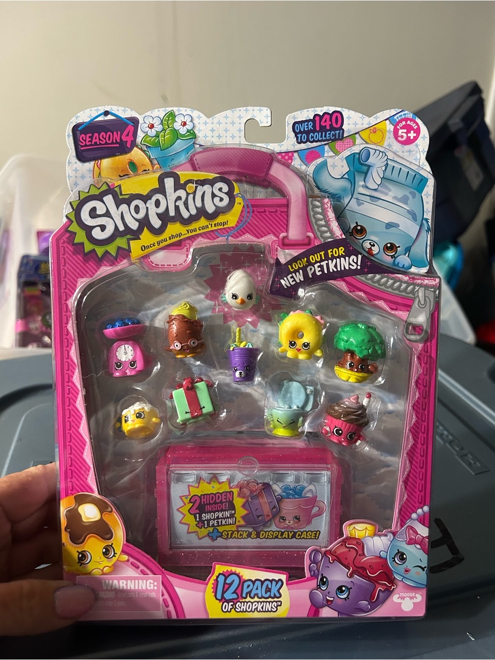 Shopkins 12-Pack Collectible Playset - Pink, Yellow, Green, Purple